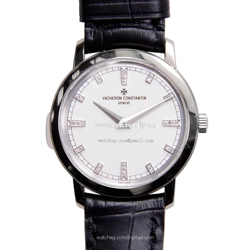 Vacheron Constantin TRADITIONNELLE 25155/000G-9584 Quartz 18kt White Gold White