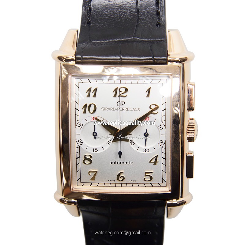 Girard Perregaux VINTAGE 1945 25883-52-121-BB6C Automatic 18kt Rose Gold White