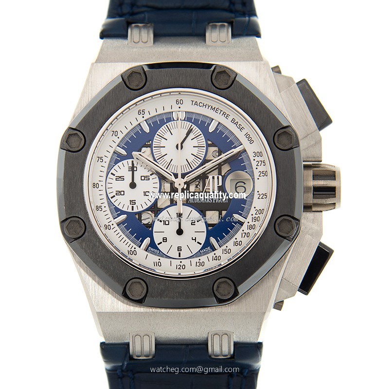 Audemars Piguet ROYAL OAK OFFSHORE 26078P.OO.D018CR.01 Automatic 950 Platinum Blue