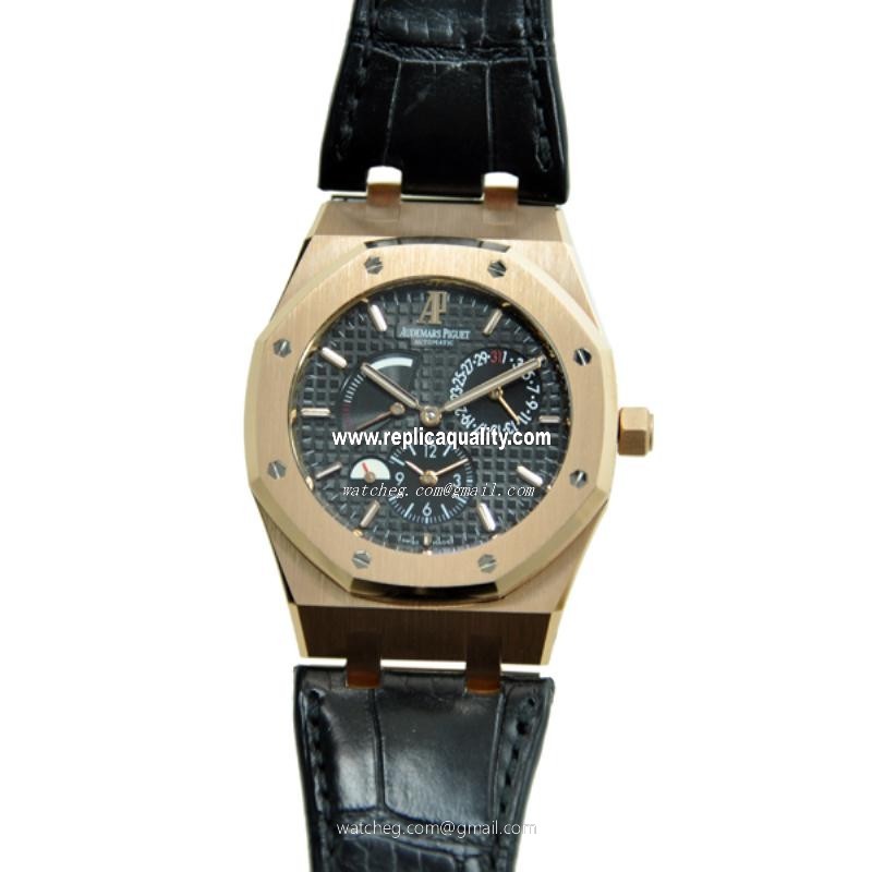 Audemars Piguet ROYAL OAK 26120OR.OO.D002CR.01 Automatic 18kt Rose Gold Black