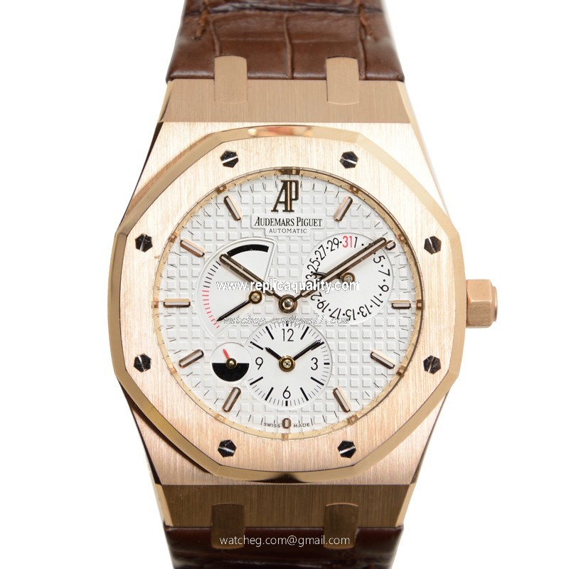 Audemars Piguet ROYAL OAK 26120OR.OO.D088CR.01 Automatic 18kt Rose Gold Silver