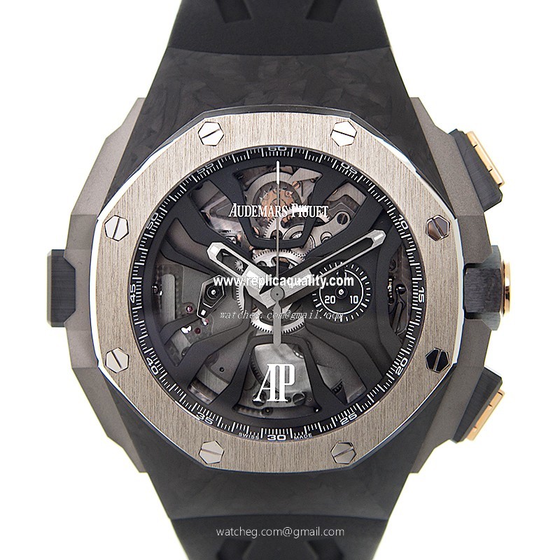 Audemars Piguet ROYAL OAK 26221FT.OO.D002CA.01 Manual Wind Forged Carbon Black