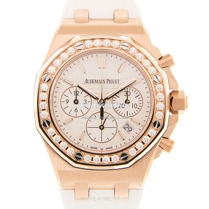 Audemars Piguet ROYAL OAK OFFSHORE 26231OR.ZZ.D010CA.01 Automatic 18kt Rose Gold Silver