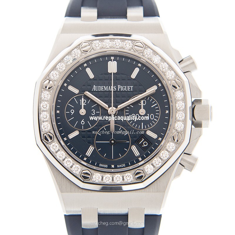 Audemars Piguet ROYAL OAK OFFSHORE 26231ST.ZZ.D027CA.01 Automatic Stainless Steel & Diamonds Blue