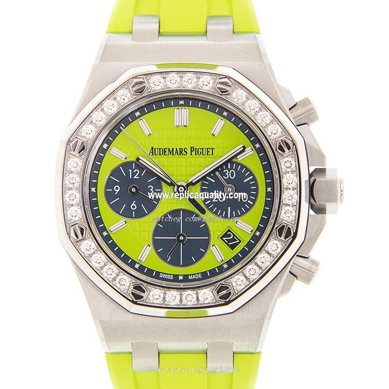 Audemars Piguet ROYAL OAK OFFSHORE 26231ST.ZZ.D038CA.01 Automatic Stainless Steel & Diamonds Green
