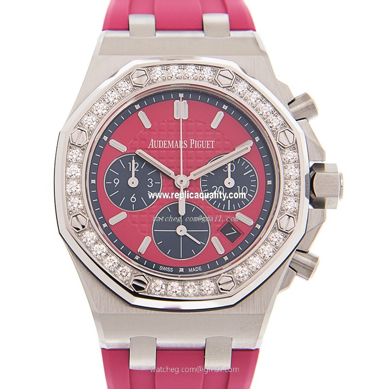 Audemars Piguet ROYAL OAK OFFSHORE 26231ST.ZZ.D069CA.01 Automatic Stainless Steel & Diamonds Pink