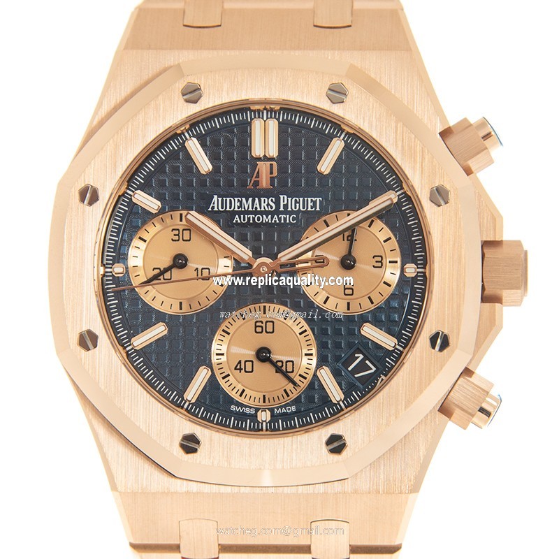 Audemars Piguet 26239OR.OO.1220OR.01 Automatic 18kt Rose Gold Blue