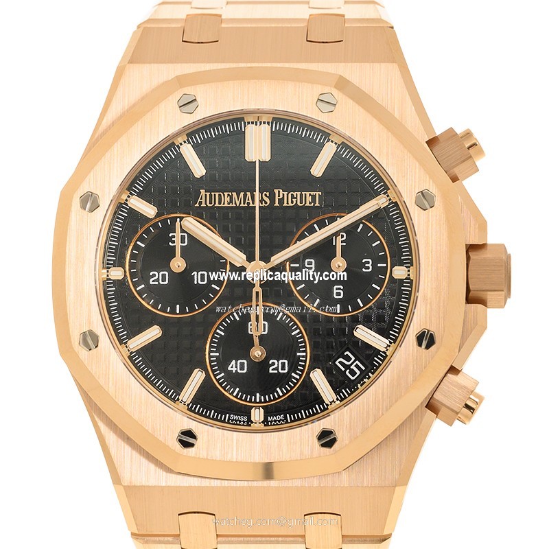 Audemars Piguet ROYAL OAK 26240OR.OO.1320OR.02  Automatic 18kt Rose Gold Black