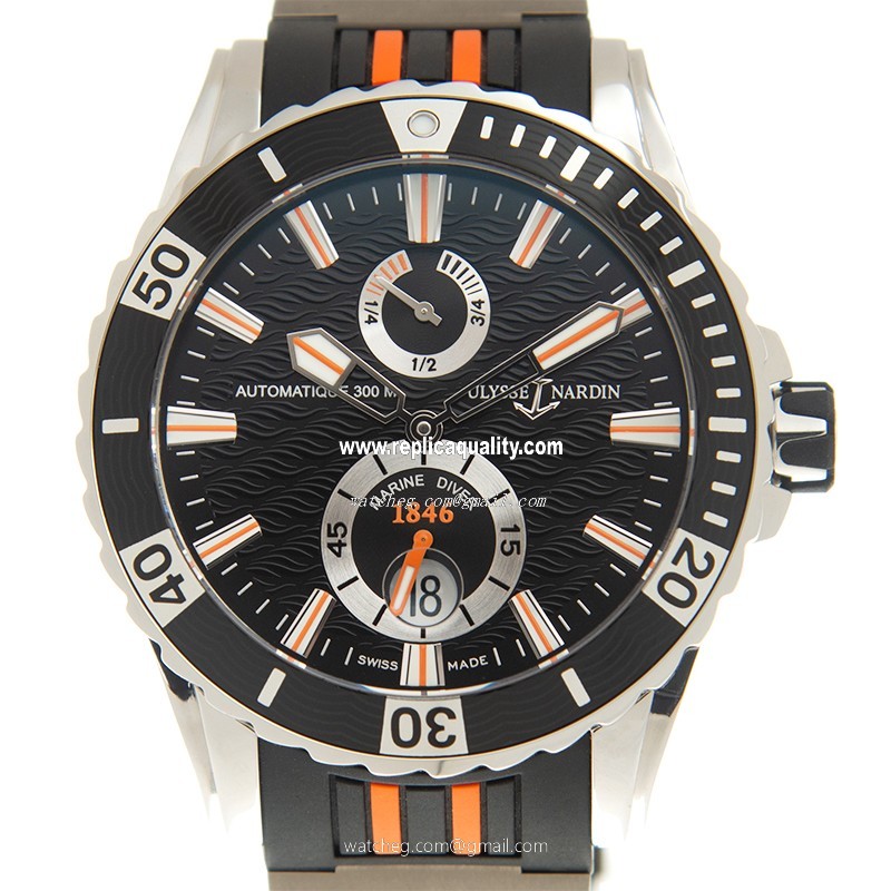 Ulysse Nardin MARINE 263-10-3/952 Automatic Stainless Steel Black