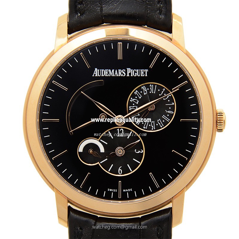 Audemars Piguet CLASSIC 26380OR.OO.D002CR.01 Automatic 18kt Rose Gold Black