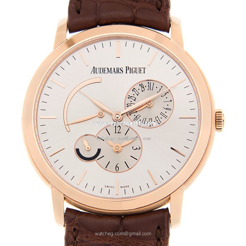 Audemars Piguet JULES AUDEMARS 26380OR.OO.D088CR.01 Automatic 18kt Rose Gold Silver