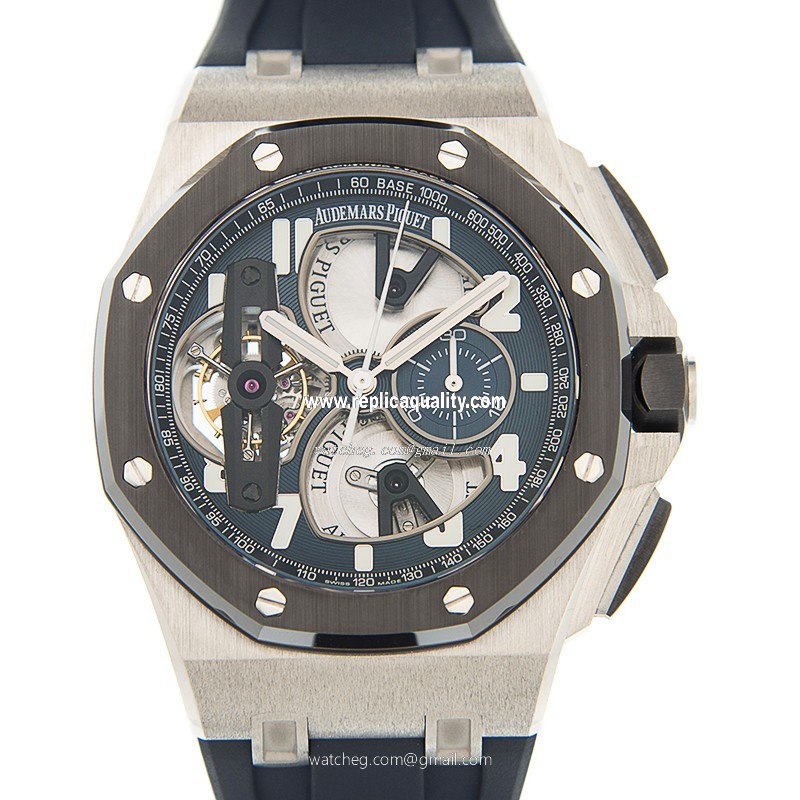 Audemars Piguet ROYAL OAK OFFSHORE 26388PO.OO.D027CA.01 Manual Wind 950 Platinum Blue