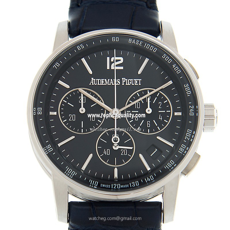 Audemars Piguet CODE 11.59 26393BC.OO.A321CR.01  Automatic 18kt White Gold Blue 