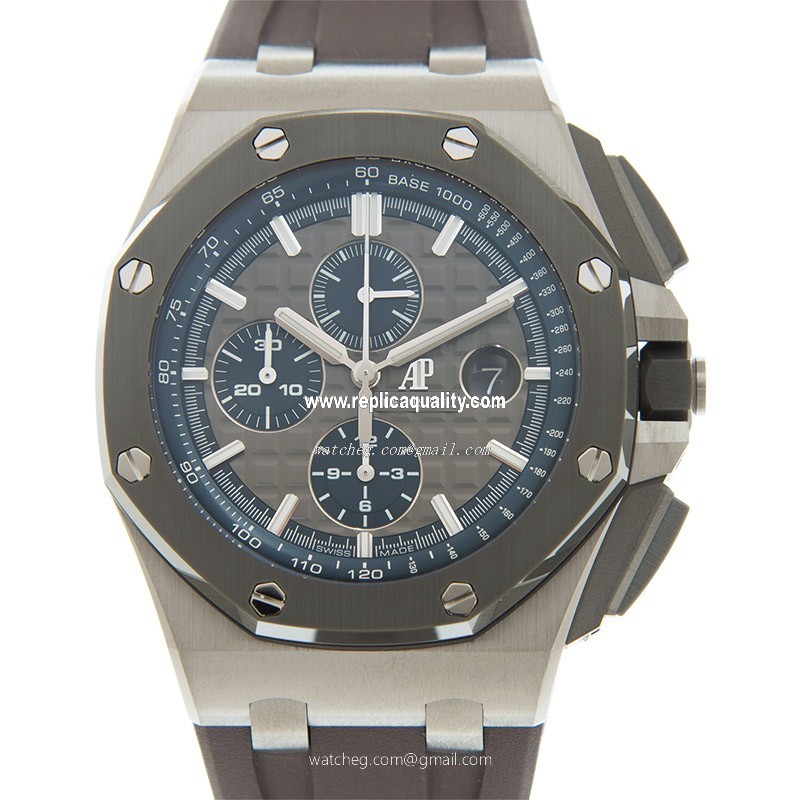 Audemars Piguet ROYAL OAK OFFSHORE 26400IO.OO.A004CA.02 Manual Wind Titanium & Ceramic Gray