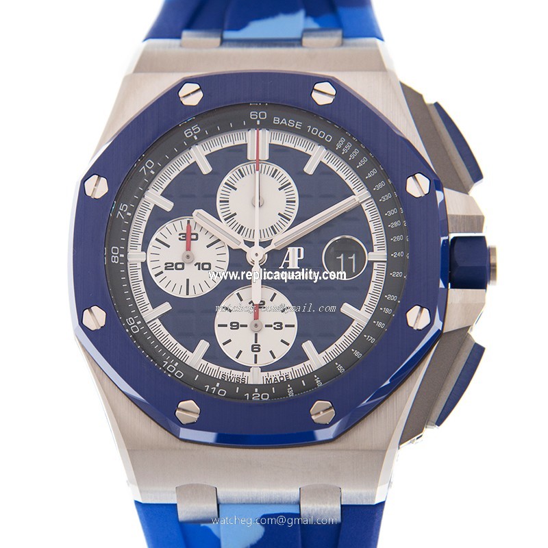 Audemars Piguet ROYAL OAK OFFSHORE 26400SO.OO.A335CA.01 Automatic Stainless Steel Blue 