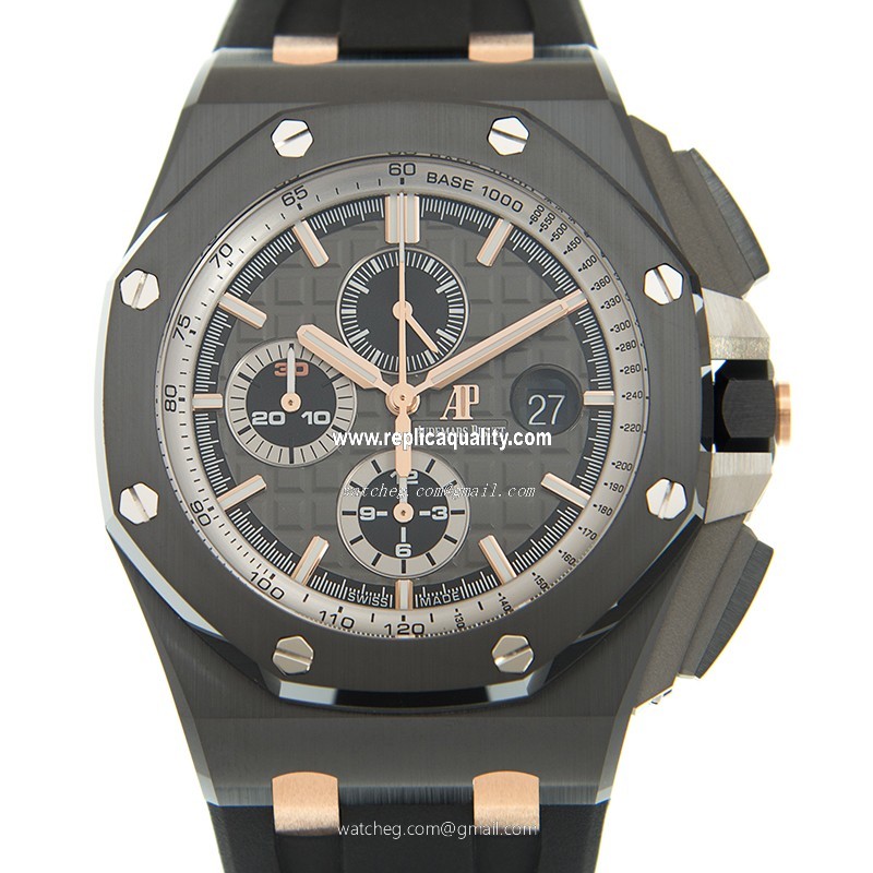 Audemars Piguet ROYAL OAK OFFSHORE 26415CE.OO.A002CA.01 Automatic Ceramic & Steel Gray