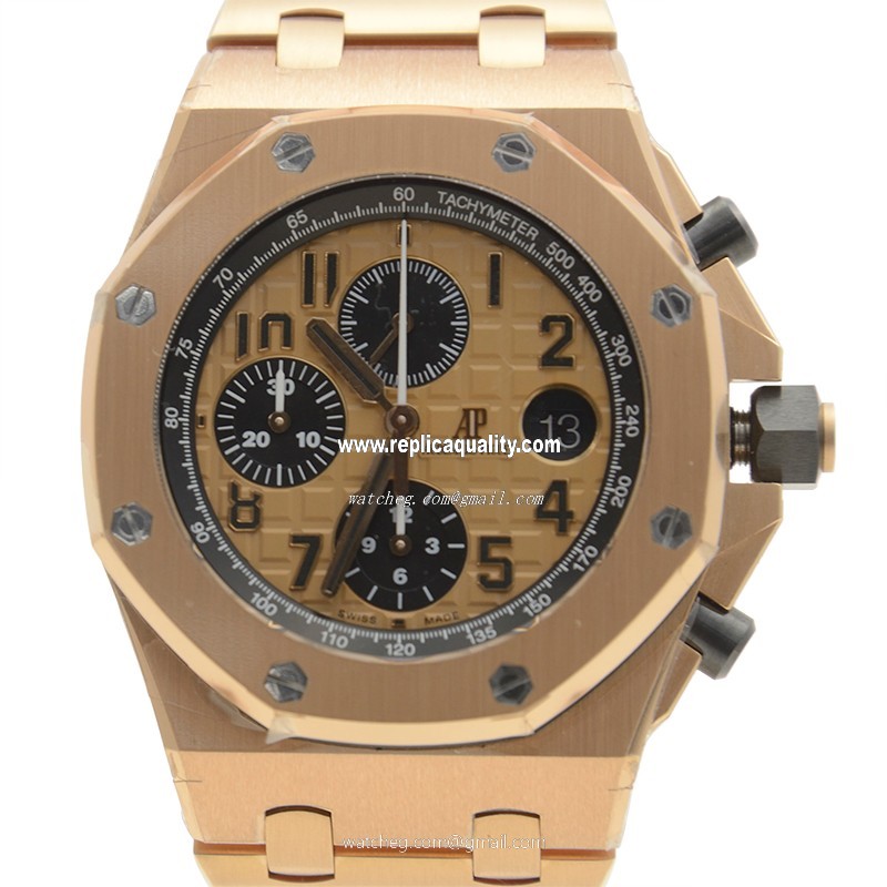 Audemars Piguet ROYAL OAK OFFSHORE 26470OR.OO.1000OR.01 Automatic 18kt Rose Gold Gold