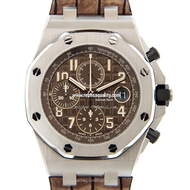 Audemars Piguet ROYAL OAK OFFSHORE 26470ST.OO.A820CR.01 Automatic Stainless Steel Brown 