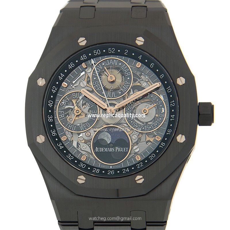 Audemars Piguet ROYAL OAK 26585CE.OO.1225CE.01 Automatic Titanium & Ceramic Silver