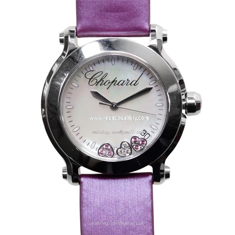 Chopard HAPPY HEART 278475 3044 Quartz Stainless Steel White