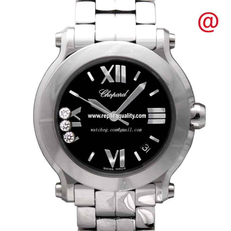 Chopard HAPPY SPORT 278477-3014 Quartz Stainless Steel Black