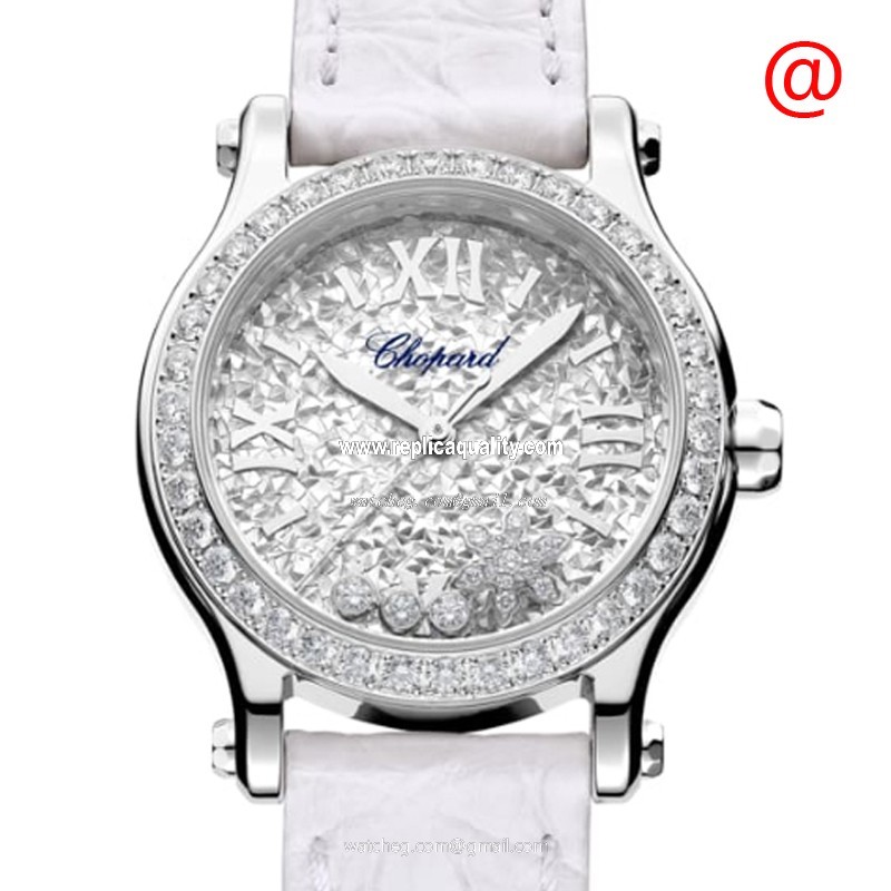 Chopard HAPPY SPORT 278573-3023 Automatic Stainless Steel & Diamonds Silver