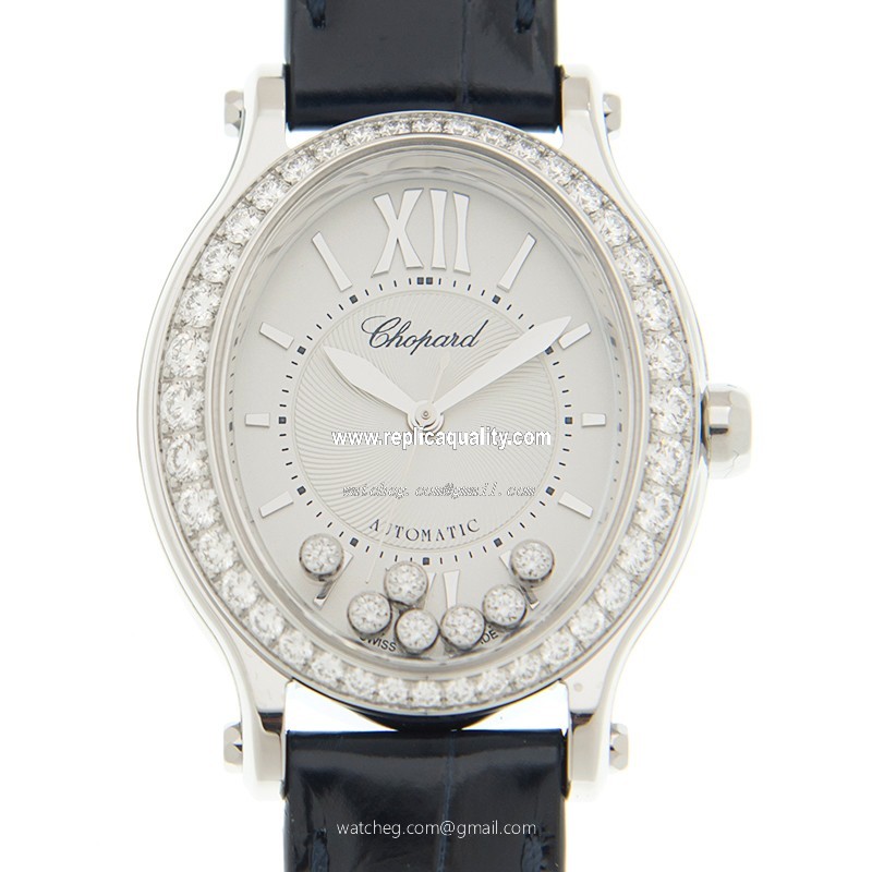 Chopard HAPPY SPORT 278602-3003 Automatic Stainless Steel & Diamonds White