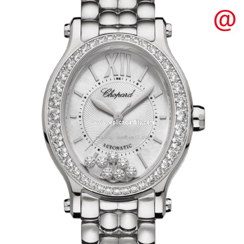 Chopard HAPPY SPORT 278602-3004 Automatic Stainless Steel & Diamonds Silver