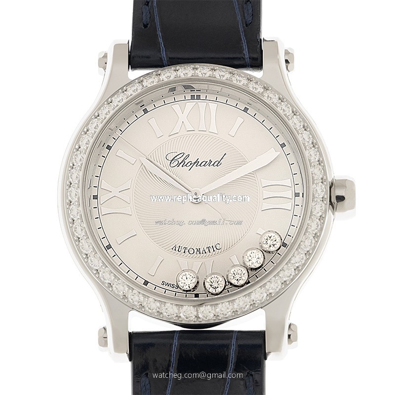 Chopard HAPPY SPORT 278608-3003 Automatic Stainless Steel & Diamonds Silver
