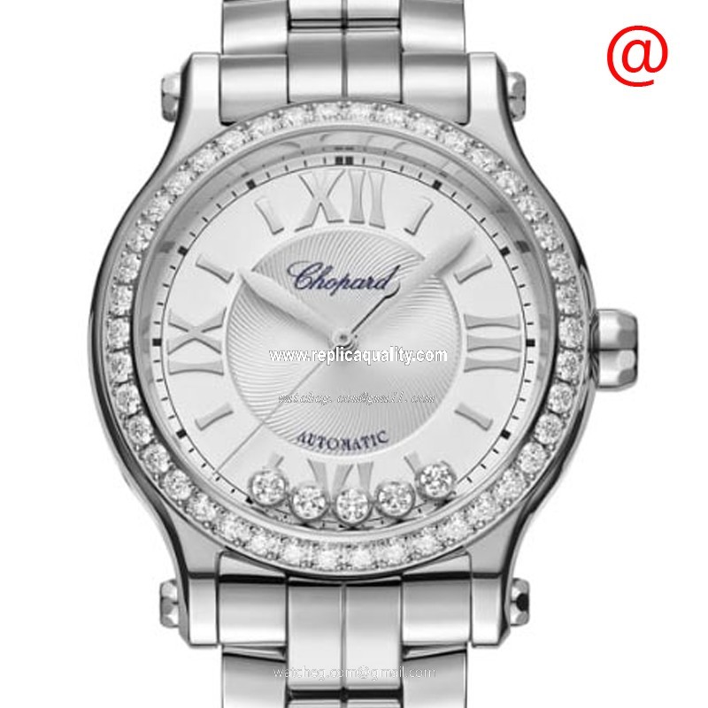 Chopard HAPPY SPORT 278608-3004 Automatic Stainless Steel & Diamonds Silver