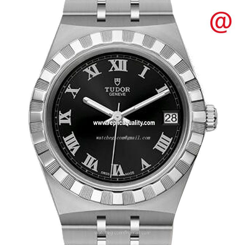 Tudor TUDOR ROYAL 28400-91060-BLACK Automatic Stainless Steel Black