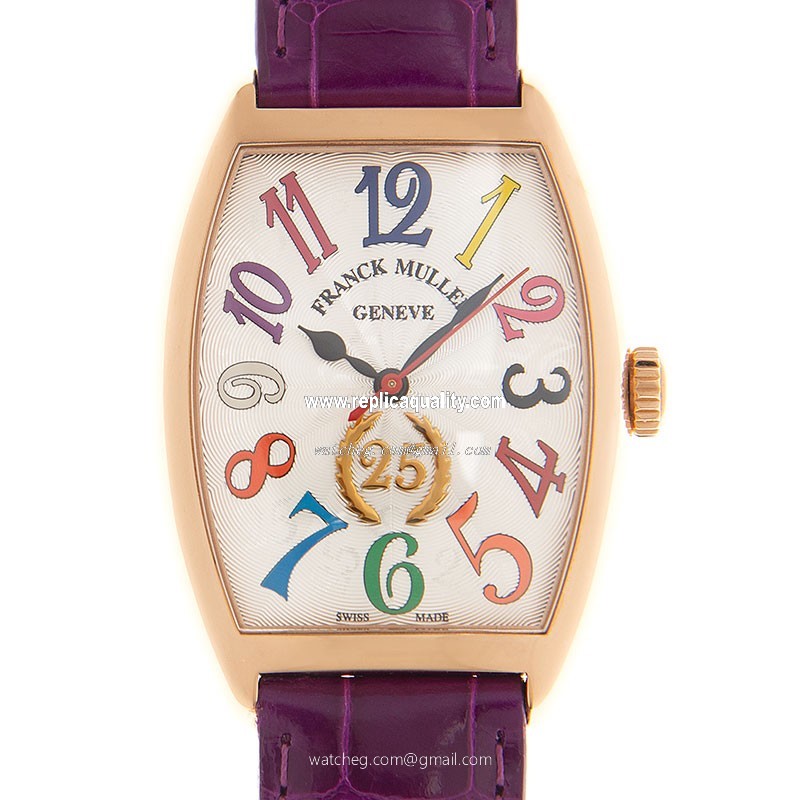 Franck Muller GENEVE 2850 SC AT FO COL DRM 25TH LTD (5N) Automatic 18kt Rose Gold Silver