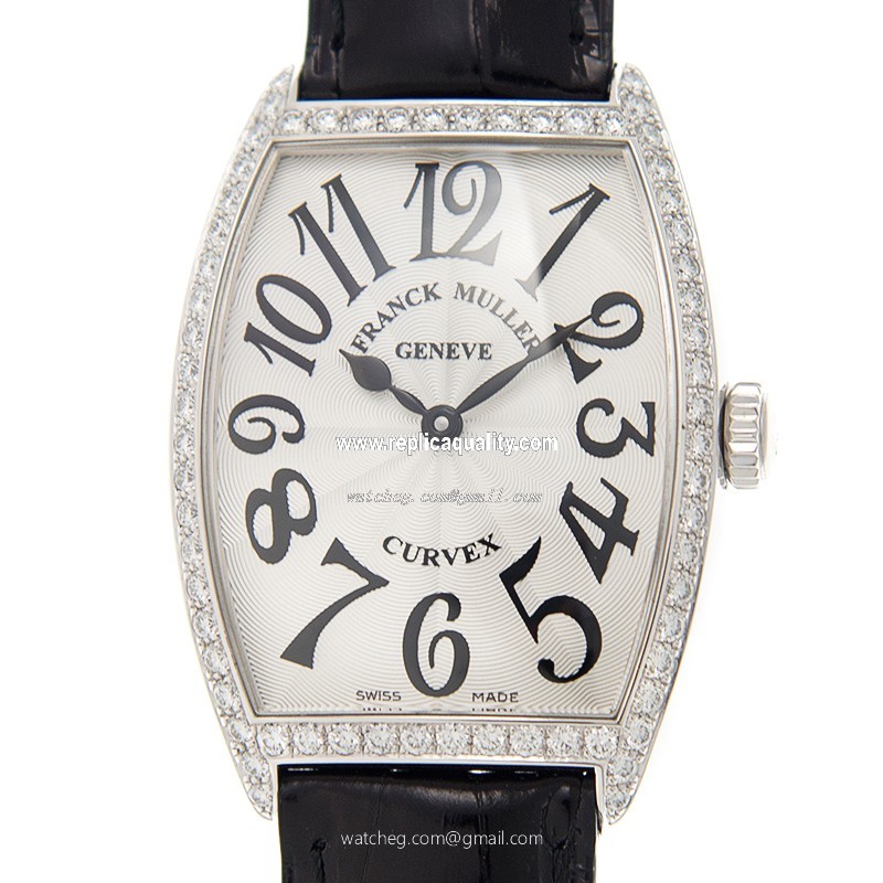 Franck Muller CINTREE CURVEX 2852 QZ D 1R (AC) Quartz Stainless Steel Silver