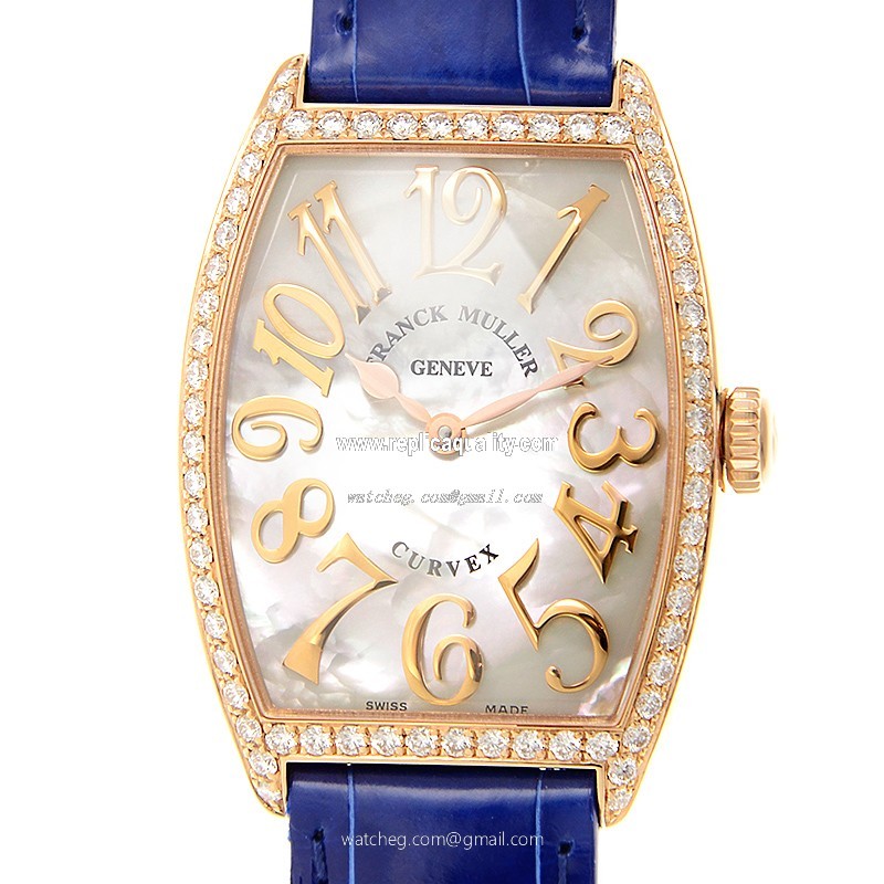 Franck Muller CINTREE CURVEX 2852 QZ REL MOP D 1R (5N) Quartz  White