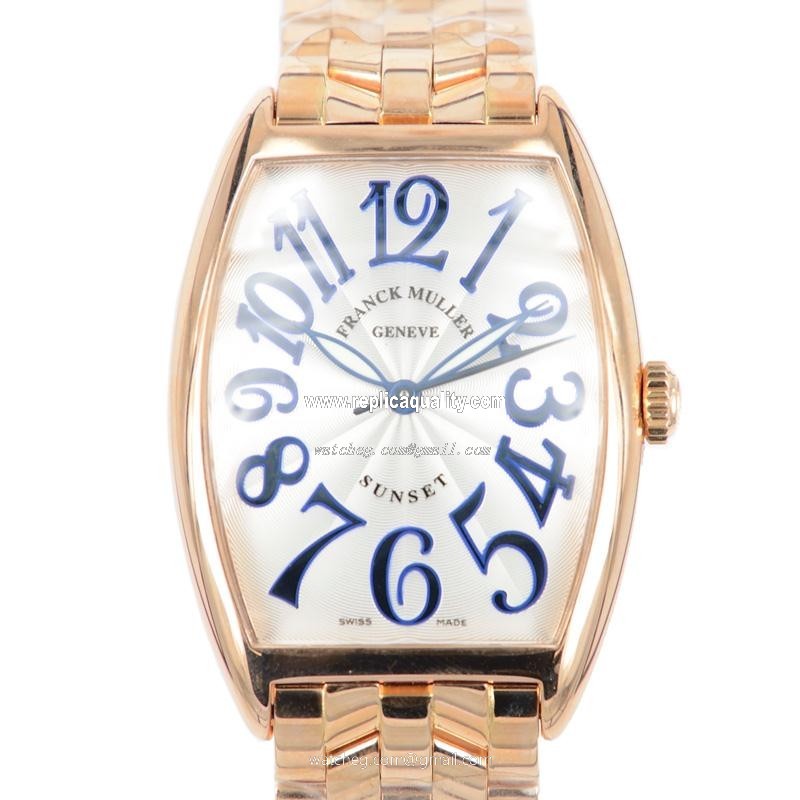 Franck Muller MASTER OF COMPLICATION 2852 SC SUNSET(5N) Automatic 18kt Rose Gold Silver
