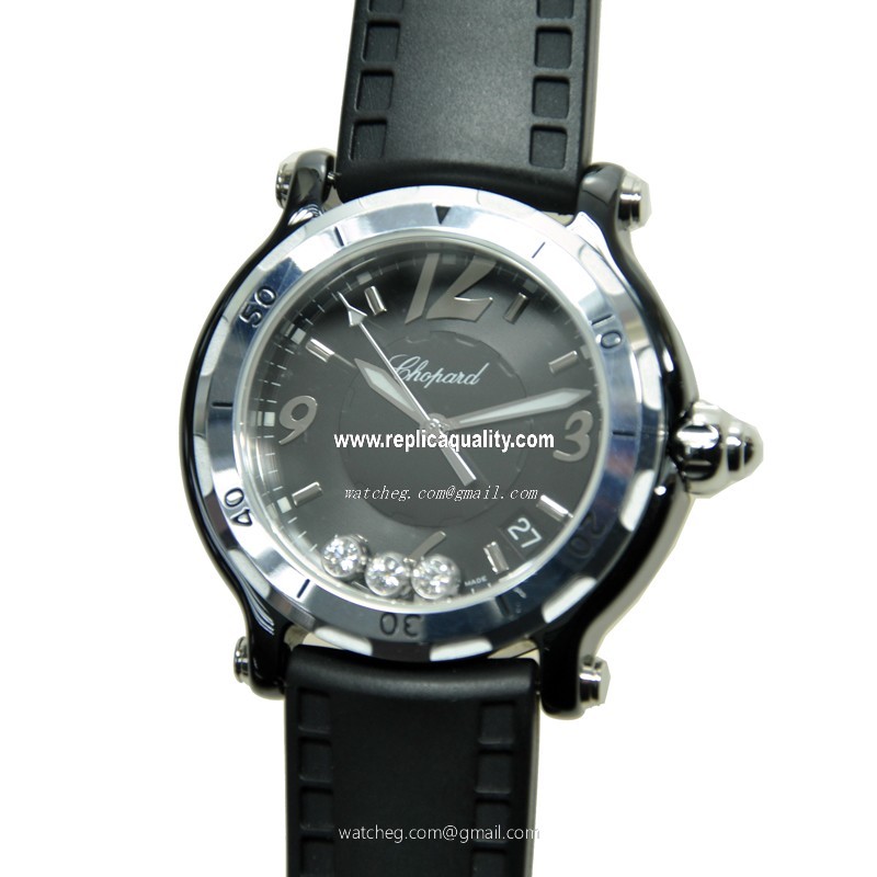 Chopard HAPPY SPORT 288507-9008 Quartz Stainless Steel Black