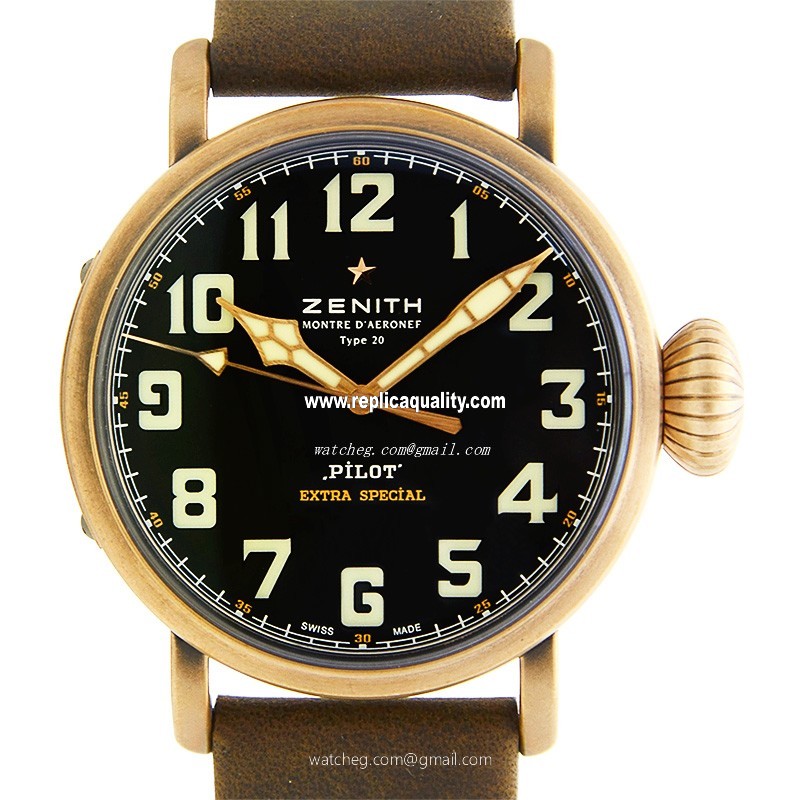 Zenith PILOTS 29.2430.679/21.C735 Automatic Bronze Black