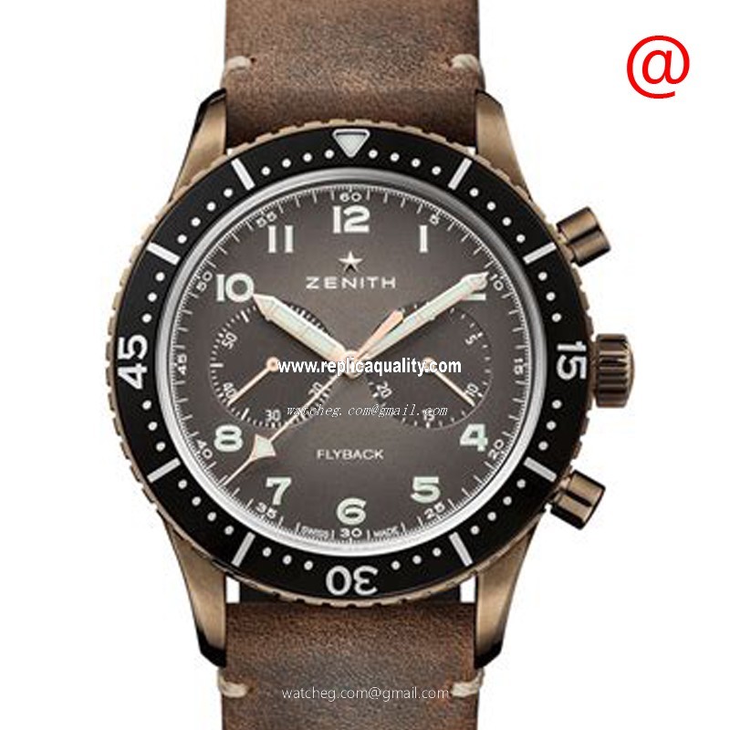 Zenith PILOTS 29.2240.405/18.C801 Automatic Brass Brown