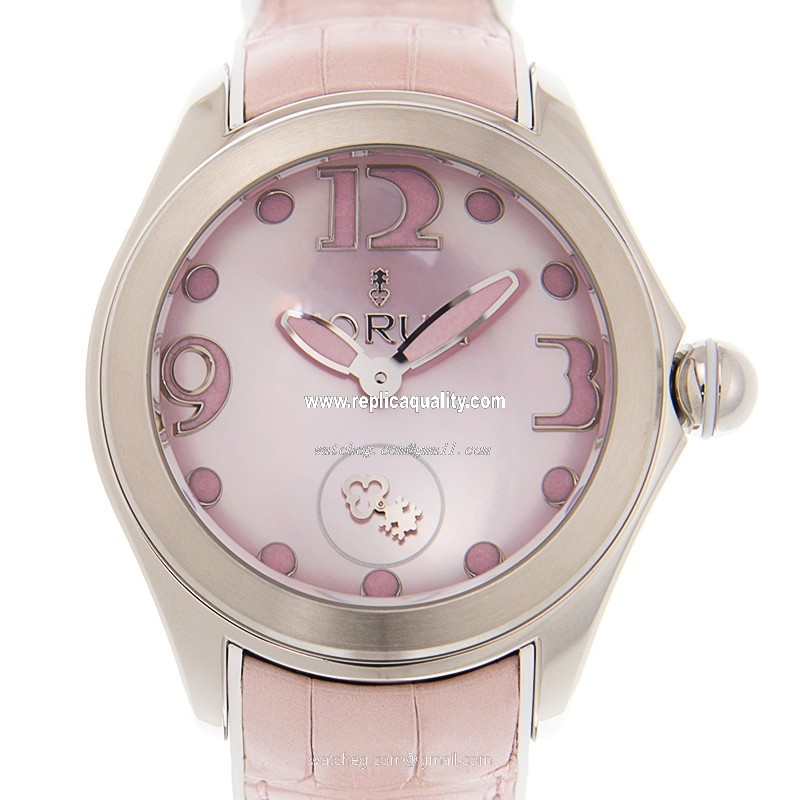 Corum BUBBLE 295.100.20/0088 PN36 Automatic Stainless Steel Pink