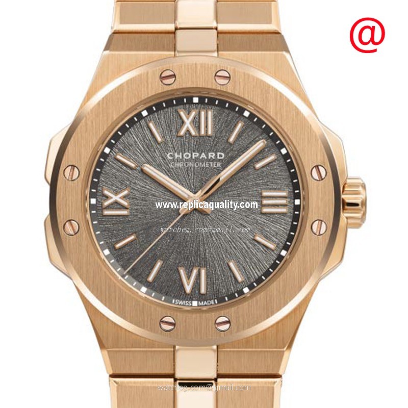 Chopard ALPINE EAGLE 295370-5001 Automatic 18kt Rose Gold Gray