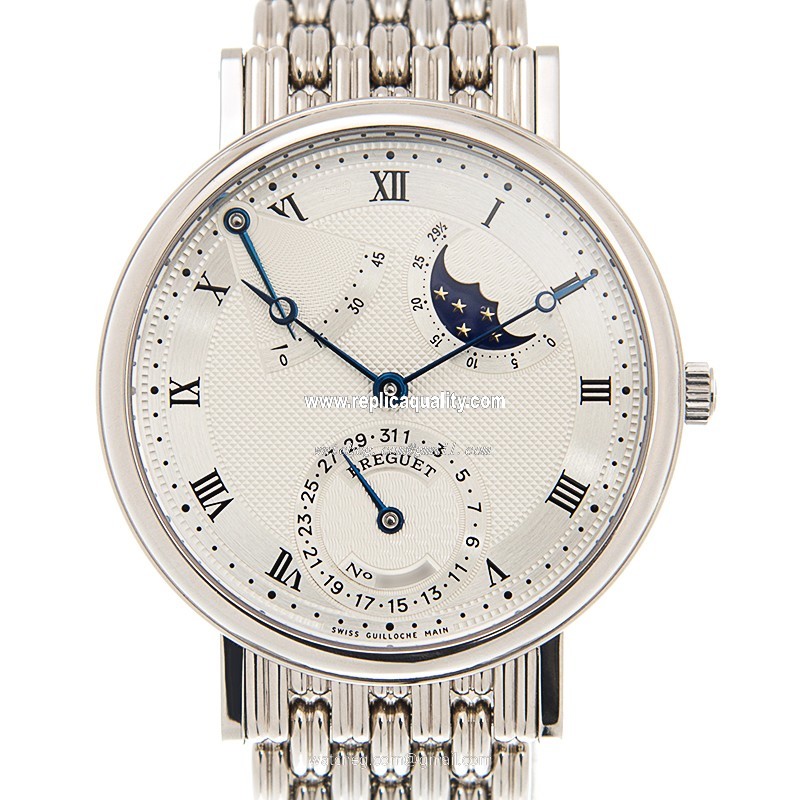 Breguet CLASSIC 3137BB/11/BAO Automatic 18kt White Gold Silver