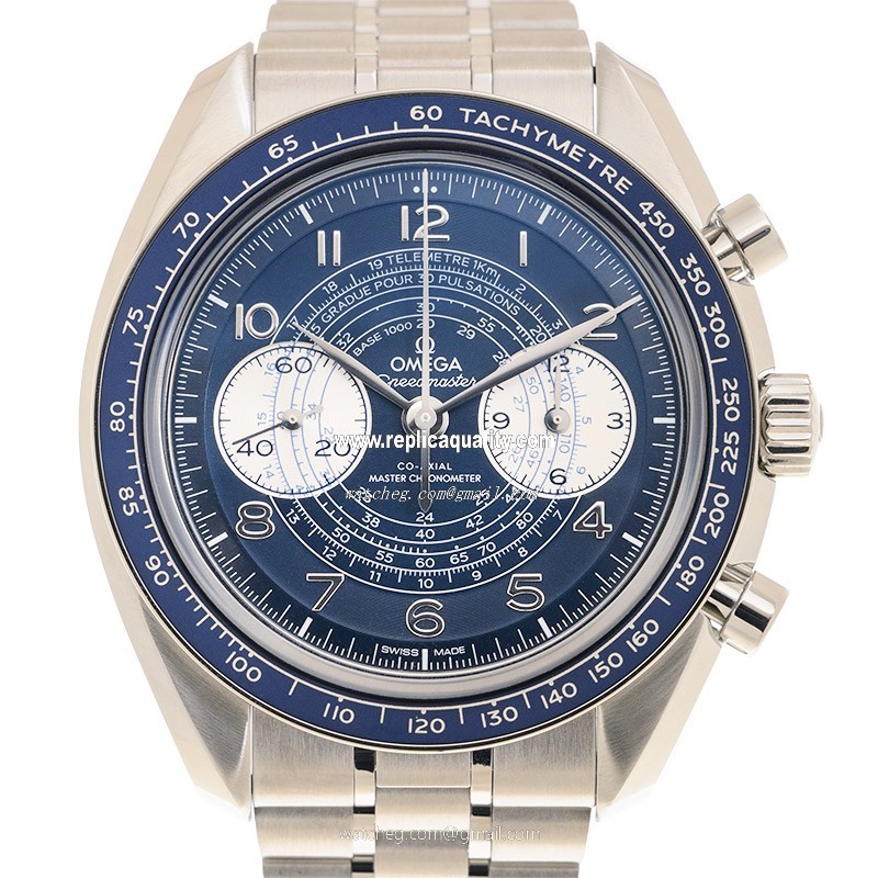 Omega SPEEDMASTER 329.30.43.51.03.001 Manual Wind Stainless Steel Blue