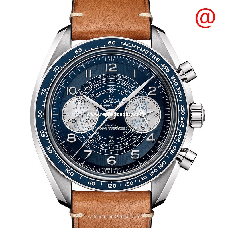 Omega SPEEDMASTER 329.32.43.51.03.001 Manual Wind Stainless Steel Blue
