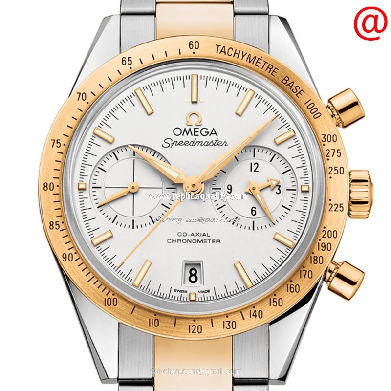 Omega SPEEDMASTER 331.20.42.51.02.001 Automatic 18kt Gold & Steel Silver