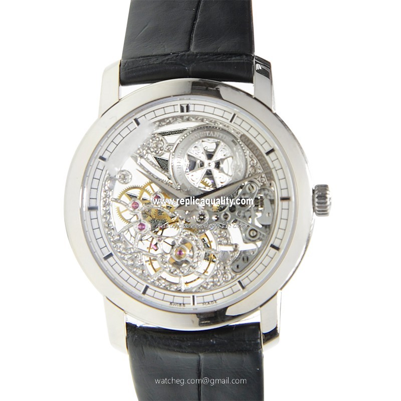 Vacheron Constantin TRADITIONNELLE 33158/000G-9394 Manual Wind 18kt White Gold Silver