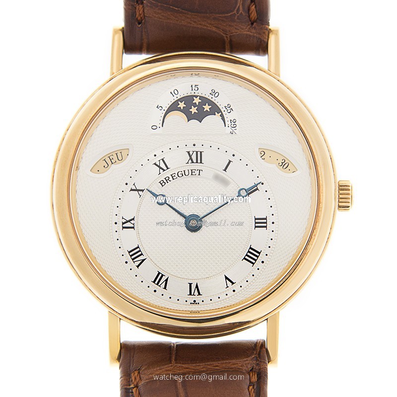 Breguet CLASSIC 3330BA/1E/986 Automatic 18kt Yellow Gold Silver