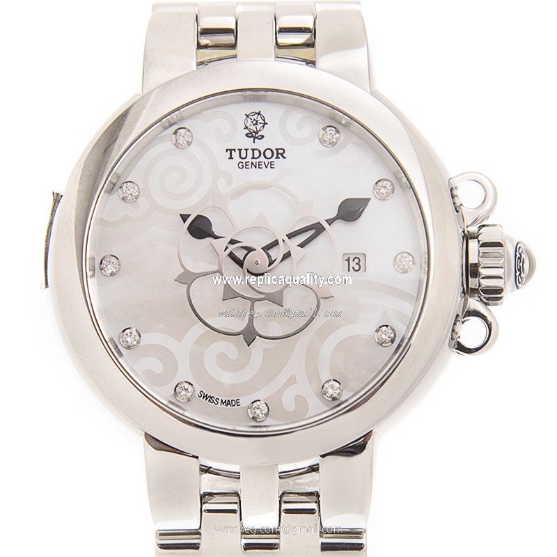 Tudor CLAIR DE ROSE 35400-65740-NC11DI-WT Automatic Stainless Steel White