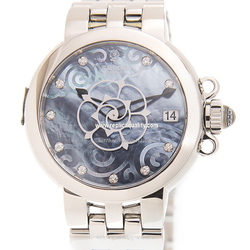 Tudor CLAIR DE ROSE 35700-65770-NC10DI-BL Automatic Stainless Steel Blue 