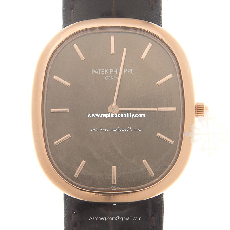 Patek Philippe ELLIPSE 3738/100R-001 Automatic 18kt Rose Gold Dark Brown