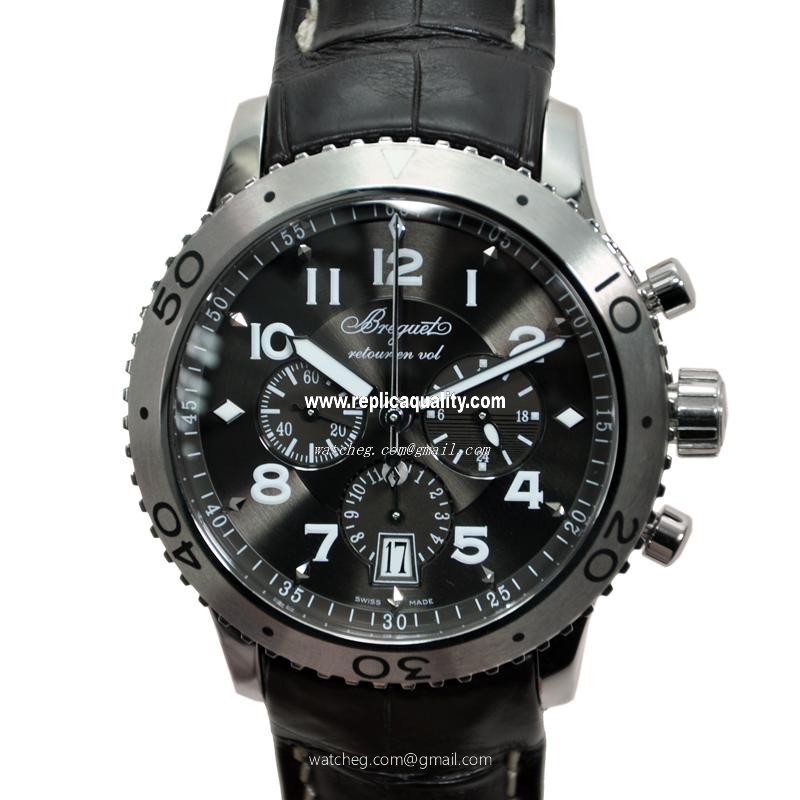 Breguet TYPE XXI 3810ST/92/9ZU  Automatic Stainless Steel Black